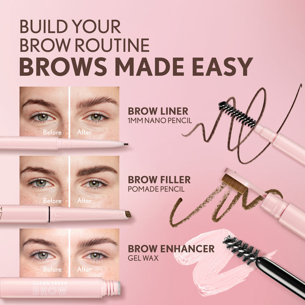 Clean Fresh Brow Filler Pomade Pencil - US 8603