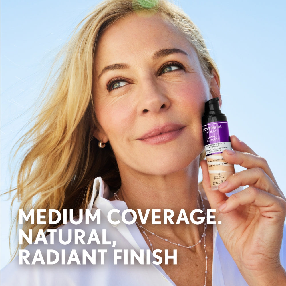 Simply Ageless + Olay 3-In-1 Liquid Foundation - US 7731