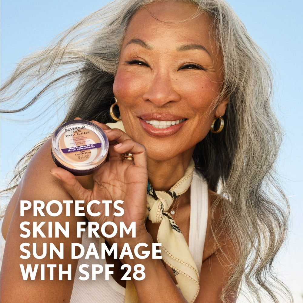 Simply Ageless + Olay Instant Wrinkle-Defying Foundation - US 7733