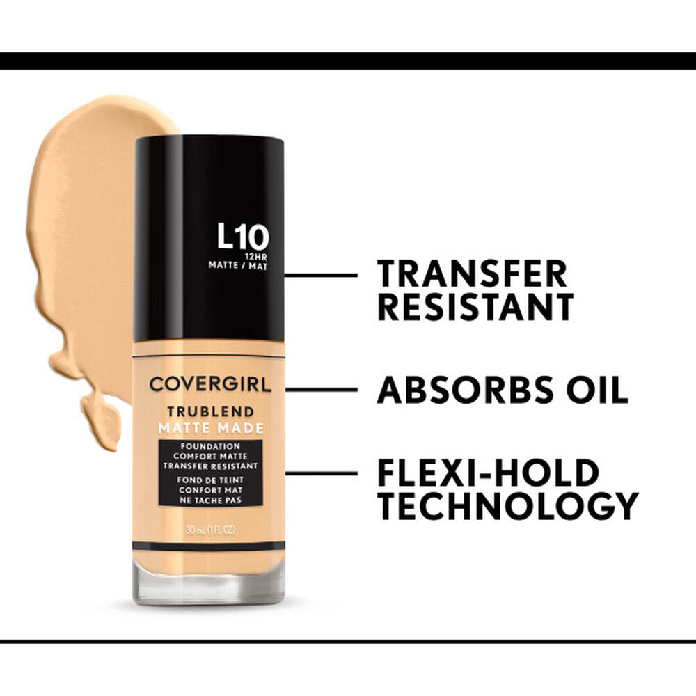 Trublend Matte Made Foundation - US 8704