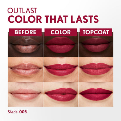 Outlast All-Day Lip Color With Topcoat - US 8092