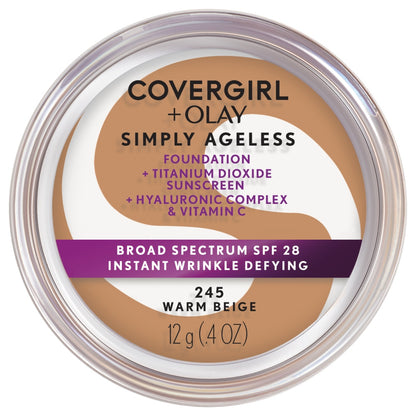 Simply Ageless + Olay Instant Wrinkle-Defying Foundation - US 2660