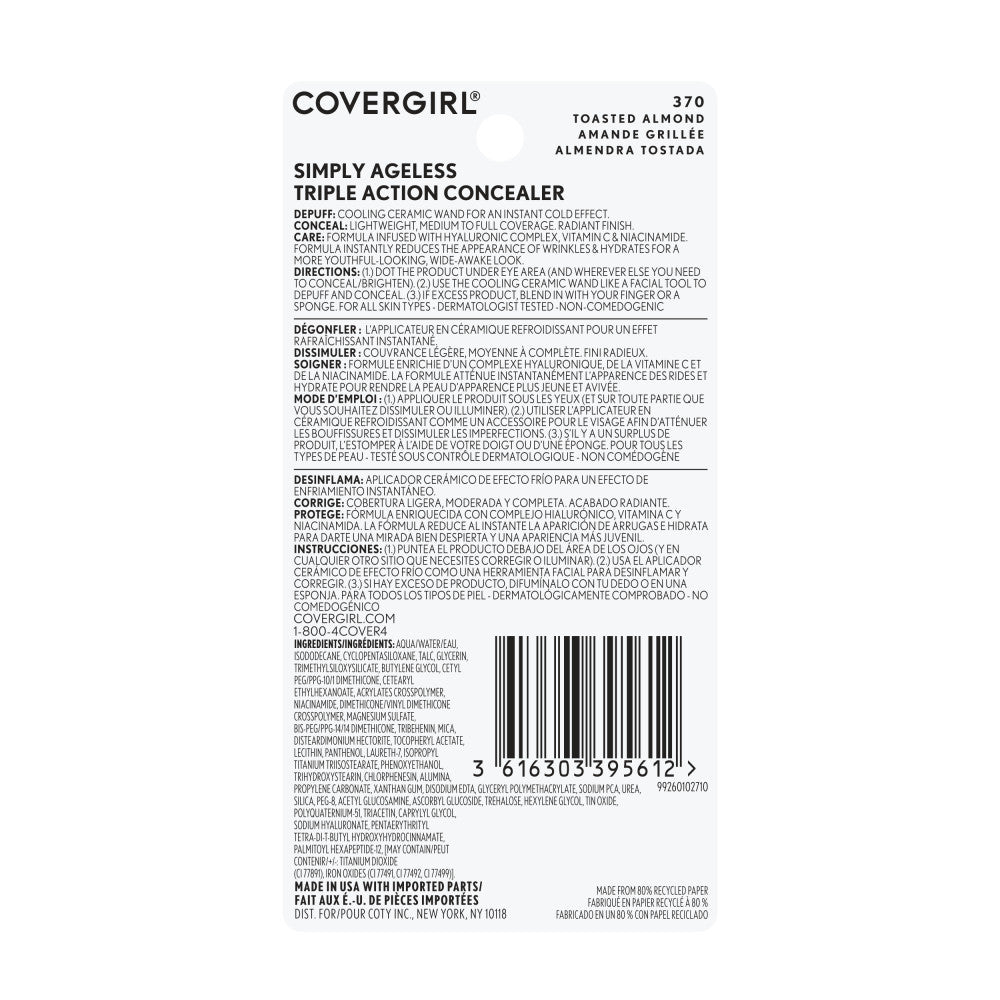 Simply Ageless Triple Action Concealer - US 3249