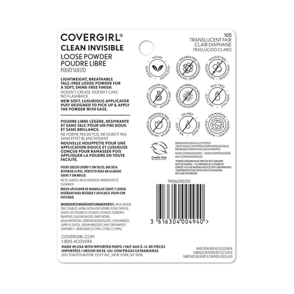 Clean Invisible Loose Powder - US 1776