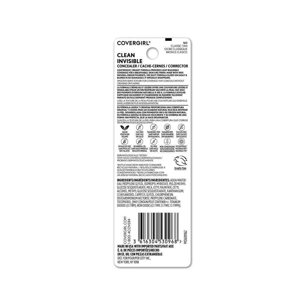 Clean Invisible Concealer - US 5344