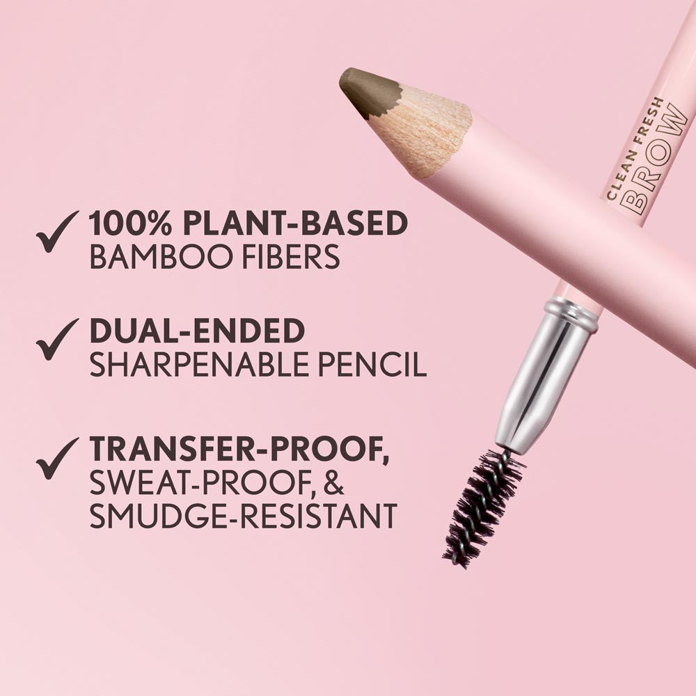 Clean Fresh Brow Volumizer Fiber Powder Pencil - US 5136