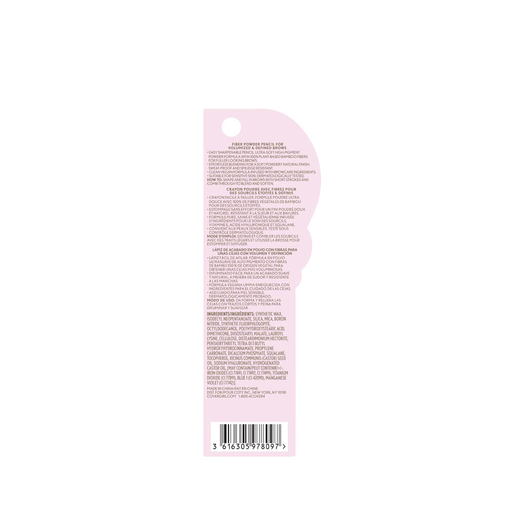 Clean Fresh Brow Volumizer Fiber Powder Pencil - US 1119