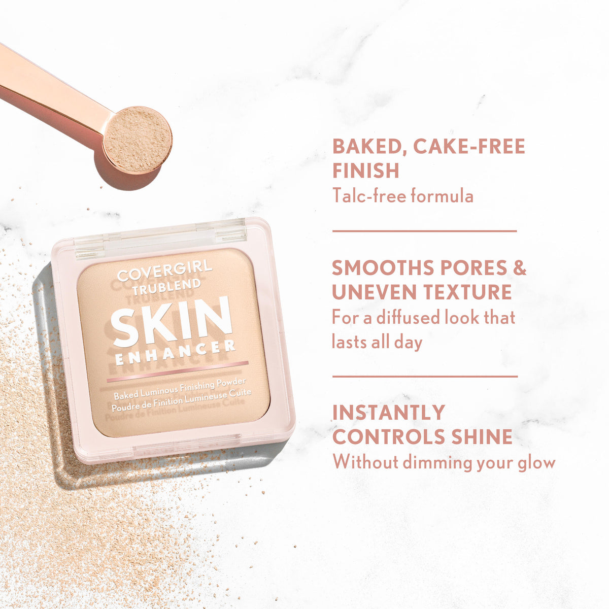 Trublend Skin Enhancer Baked Luminous Finishing Powder - US 1686