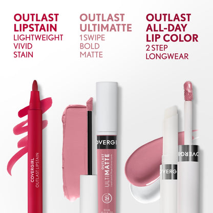 Outlast All-Day Lip Color With Topcoat - US 0659