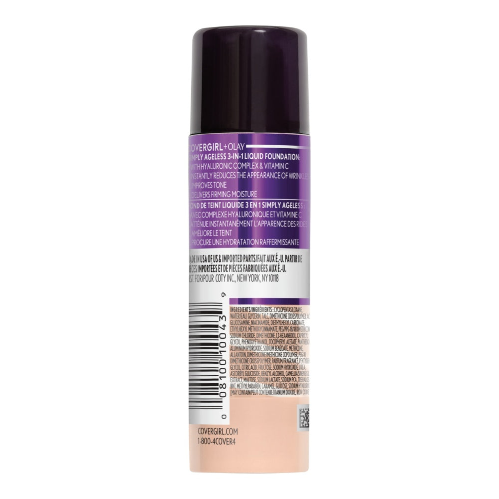 Simply Ageless + Olay 3-In-1 Liquid Foundation - US 7731
