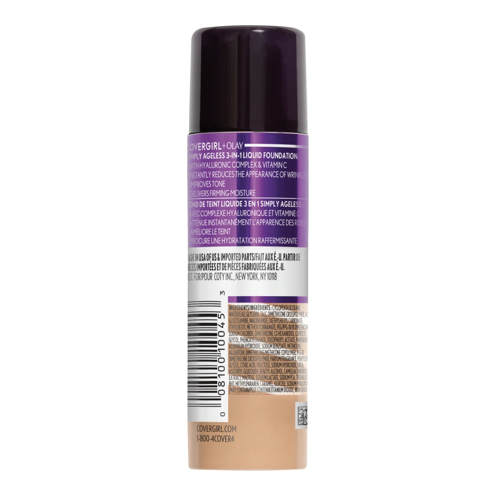 Simply Ageless + Olay 3-In-1 Liquid Foundation - US 9806