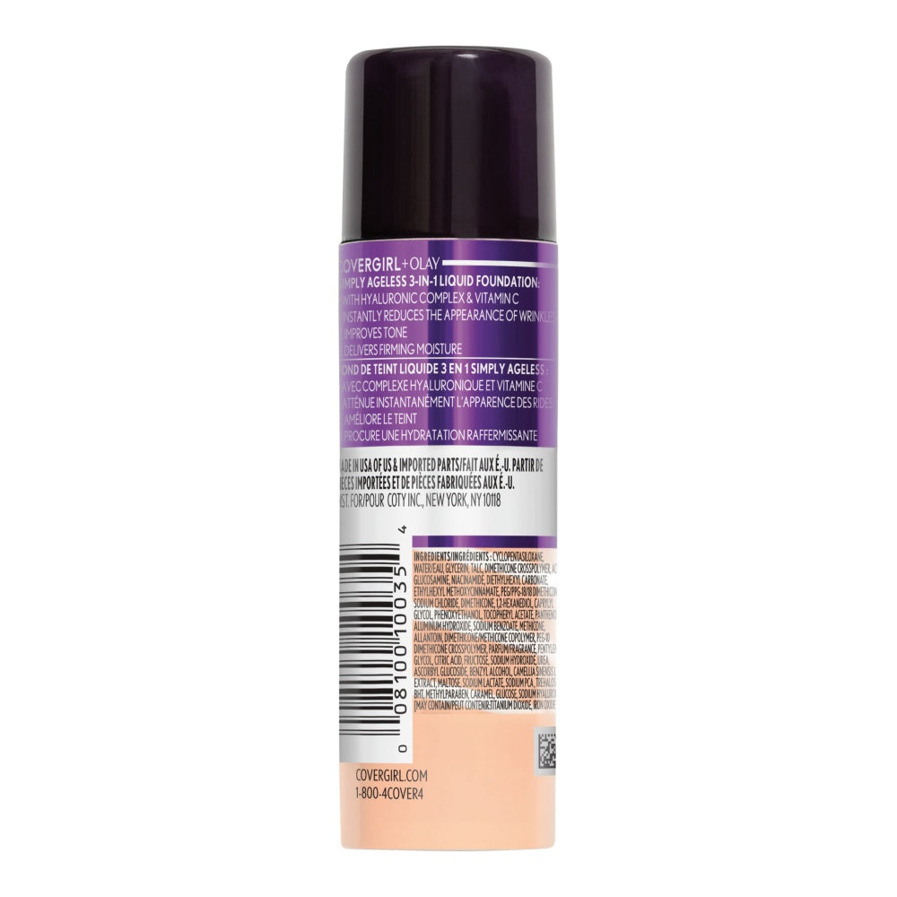 Simply Ageless + Olay 3-In-1 Liquid Foundation - US 2789