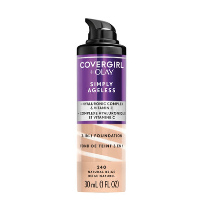 Simply Ageless + Olay 3-In-1 Liquid Foundation - US 7345